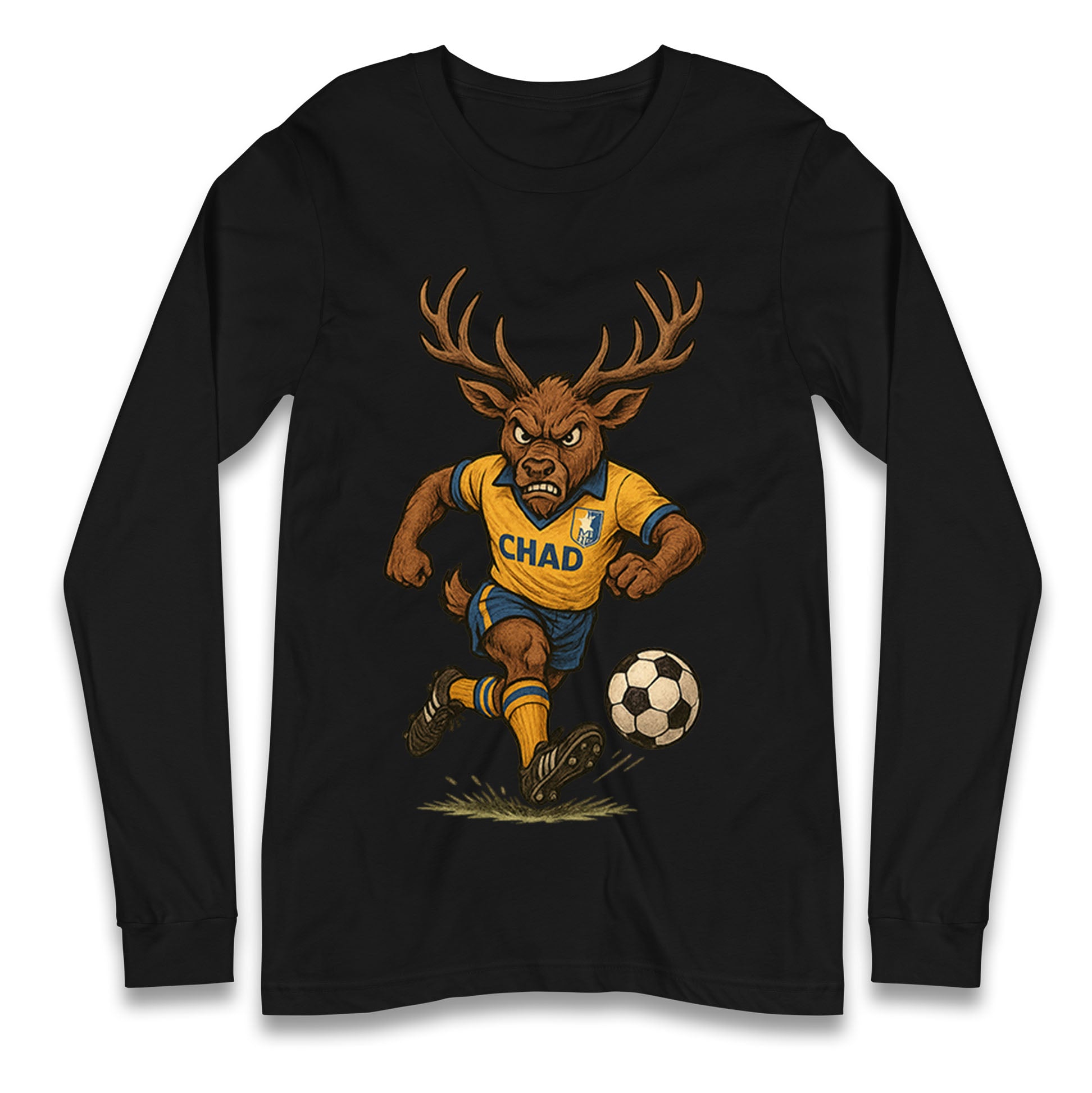 Vintage Mansfield Town Longsleeve T Shirt 