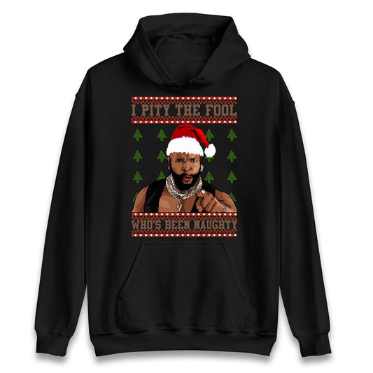 Barry Wood Whos been naughty Christmas Unisex Hoodie