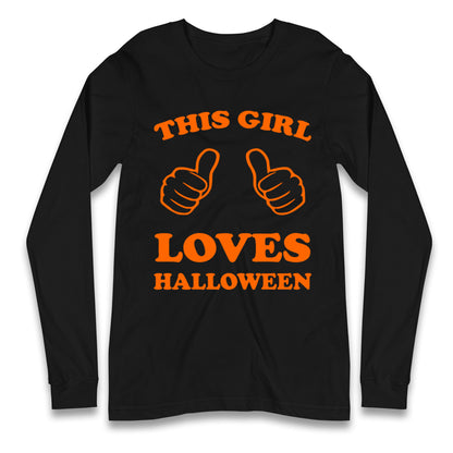This Girl Loves Halloween T Shirt
