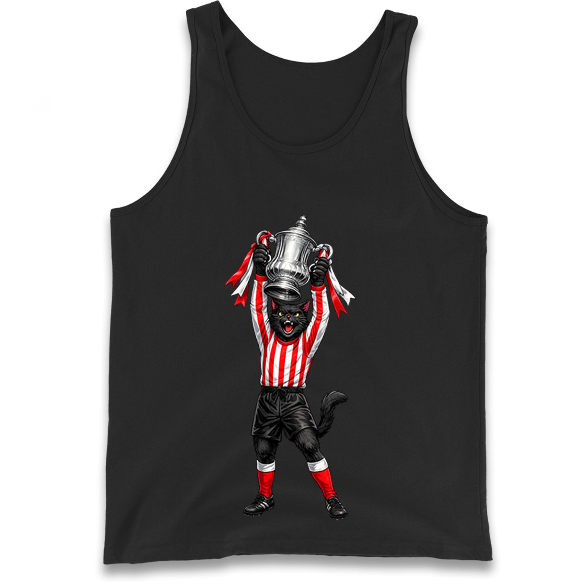 Retro Sunderland FA Cup Winners 1972-1973 Tank Top