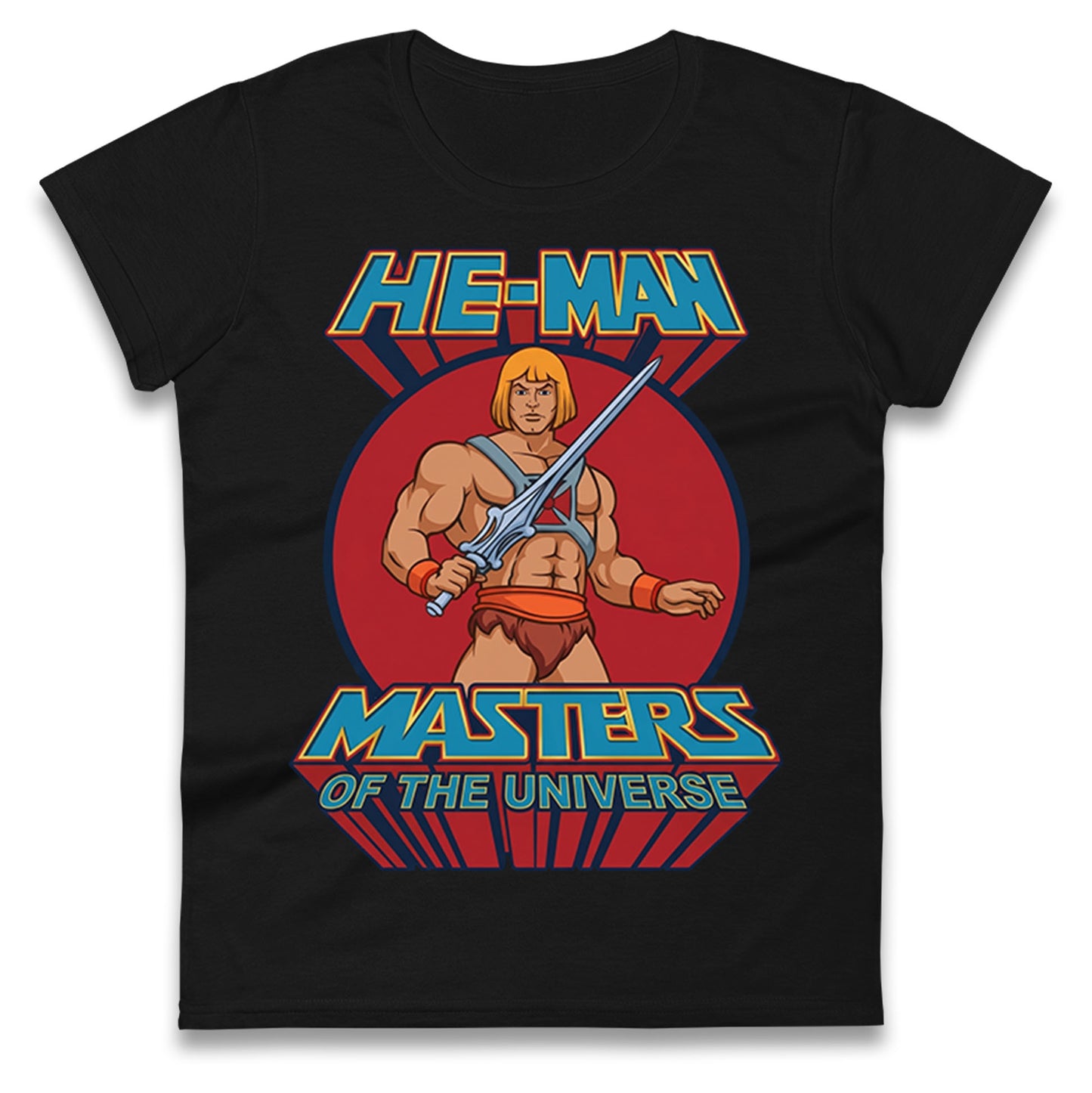He-Man Anime Ladies T Shirt
