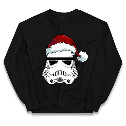 Stormtrooper Santa Christmas Kids Jumper
