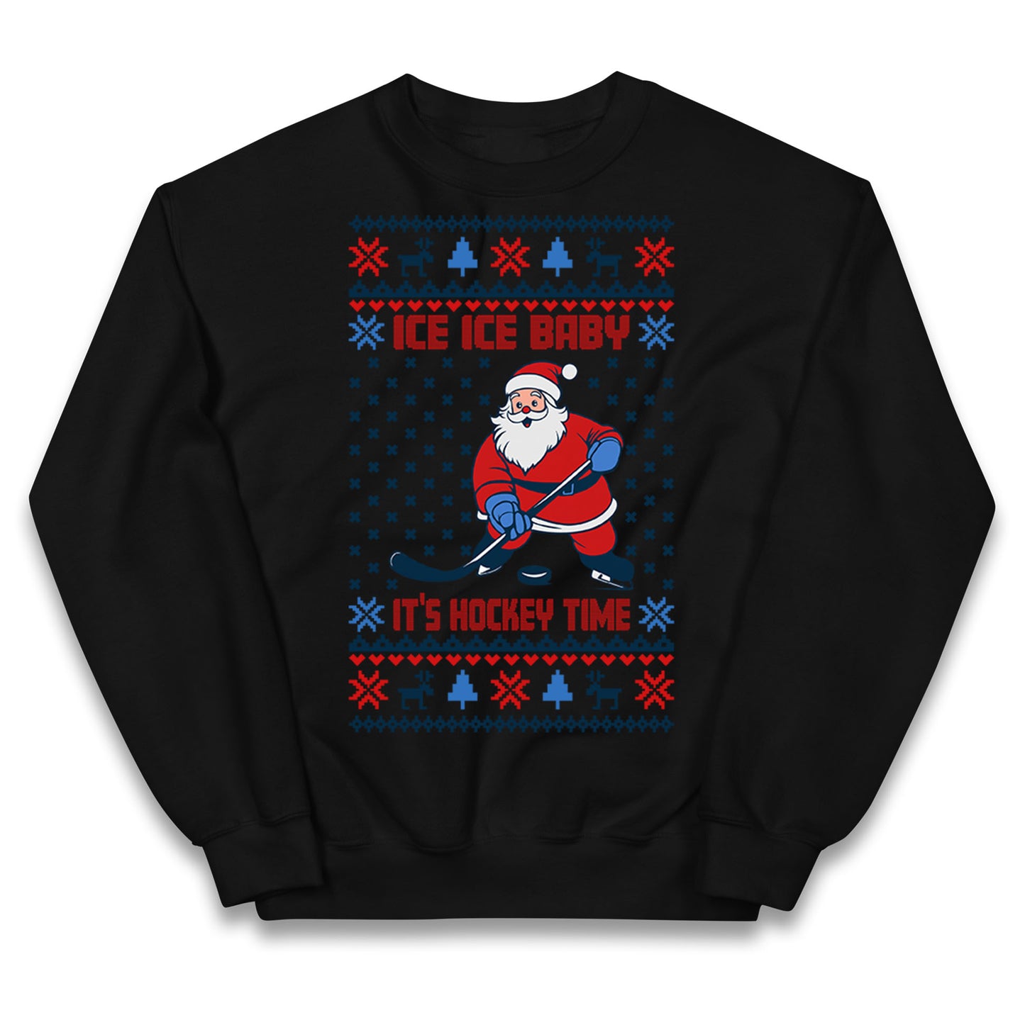 Hockey Christmas Kids Jumper