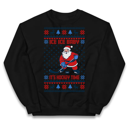 Hockey Christmas Kids Jumper