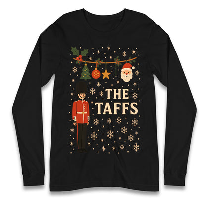 The Taffs Welsh Guards Christmas Long Sleeve Shirt