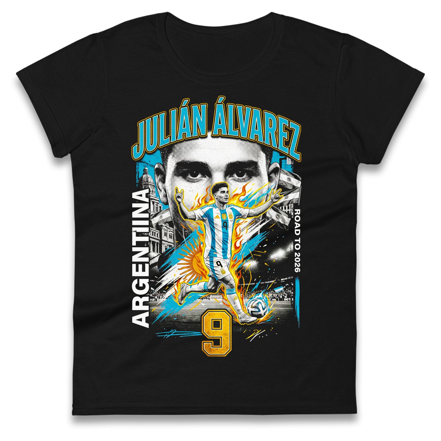 Julian Alvarez Ladies T Shirt
