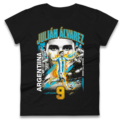 Julian Alvarez Ladies T Shirt