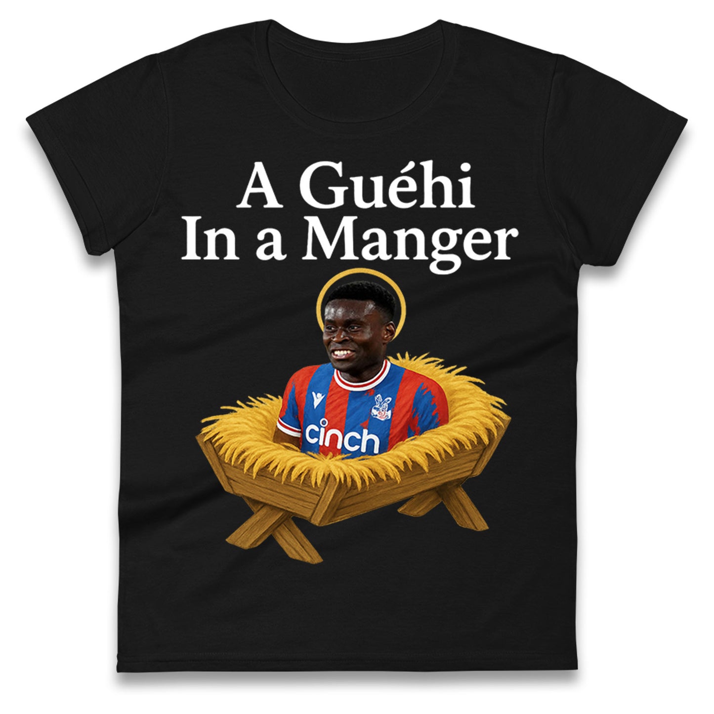 Crystal Palace FC Christmas Ladies T Shirt