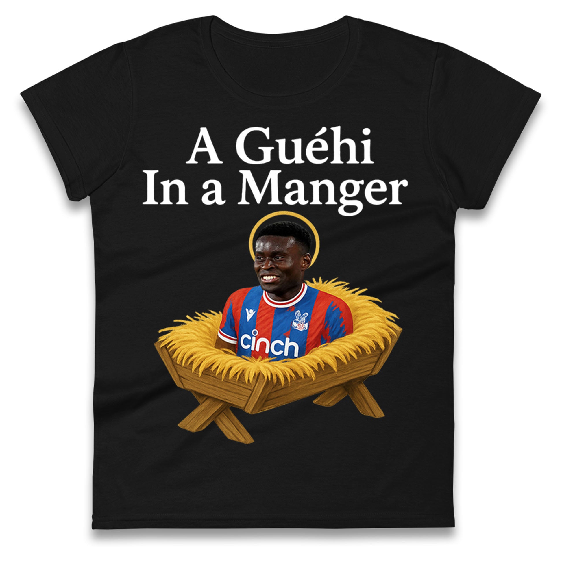 Crystal Palace FC Christmas Ladies T Shirt