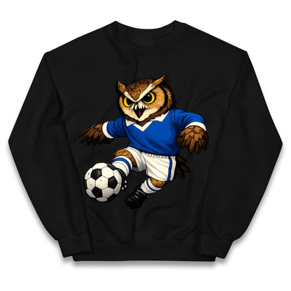 Retro Oldham Football Kids Jumper