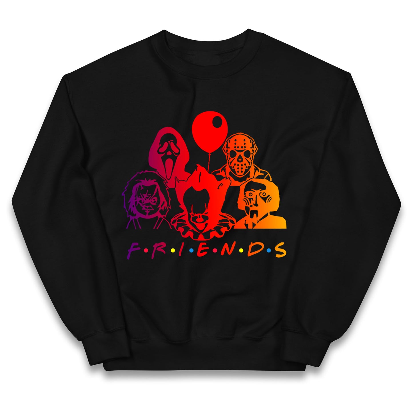 Super Villains Friends Halloween Kids Jumper
