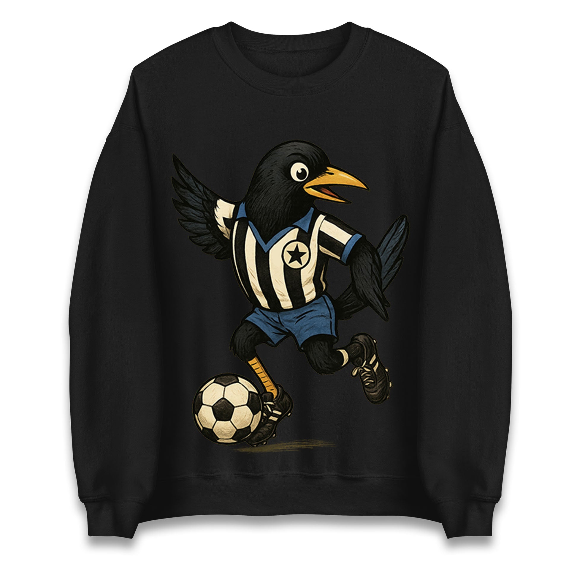 Retro Newcastle United Football Jumper