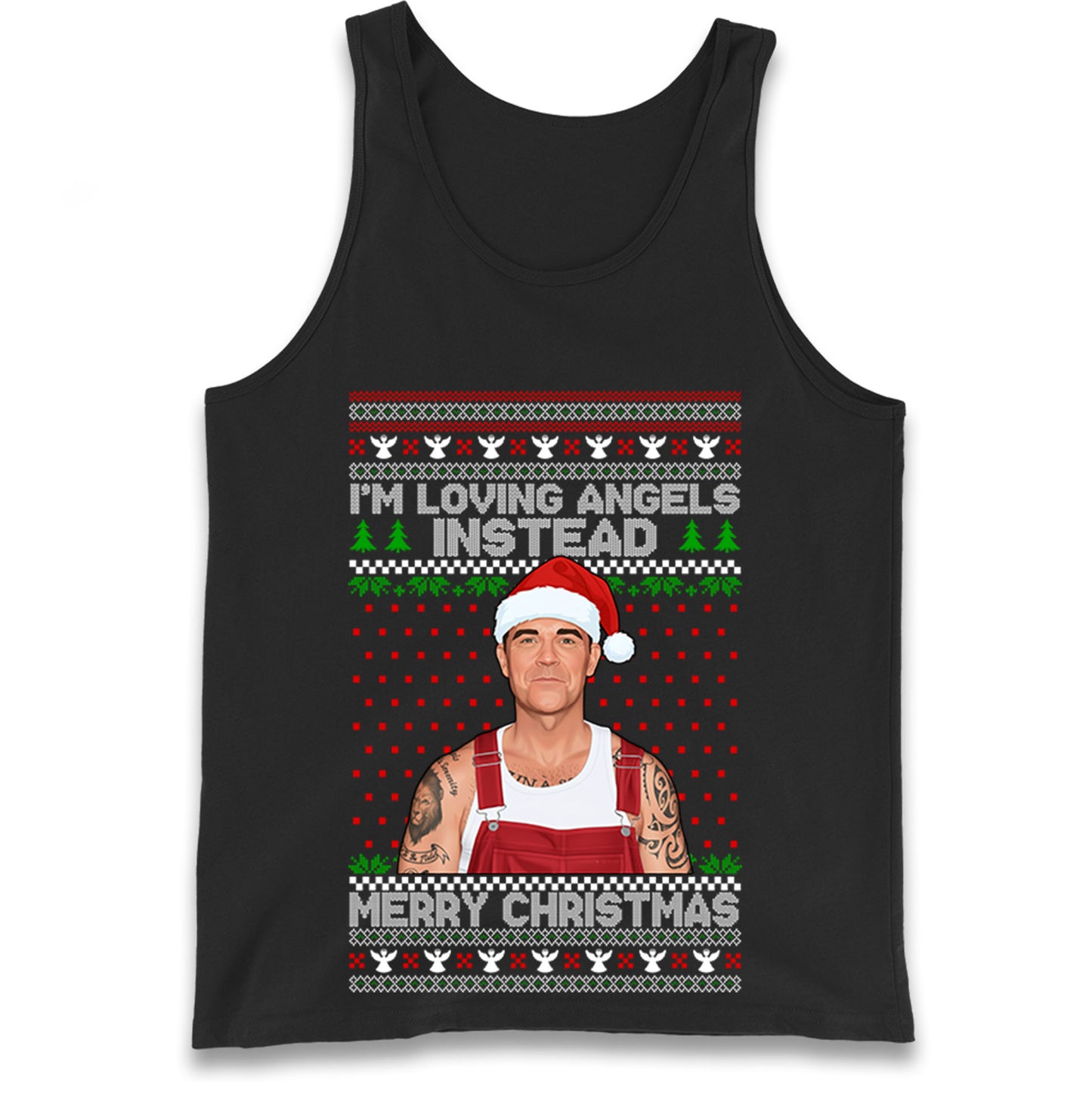 Robbie Williams Christmas Tank Top