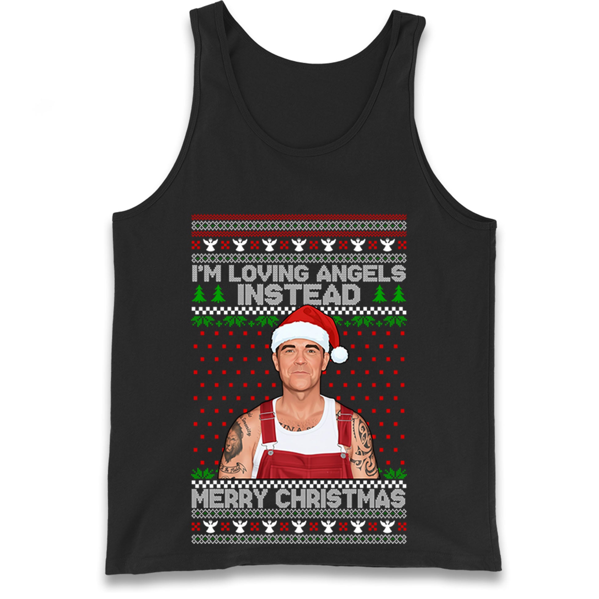 Robbie Williams Christmas Tank Top