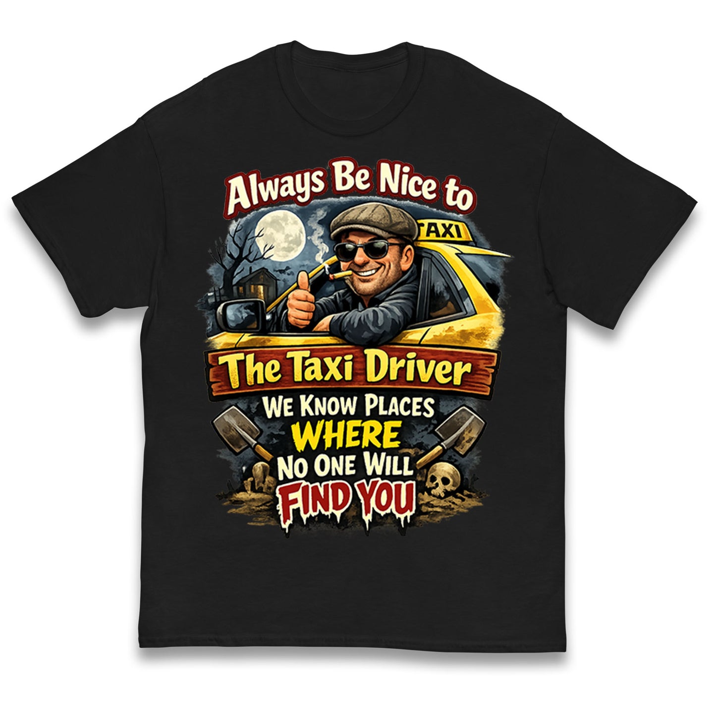 Taxi Driver Kids T Shirt 