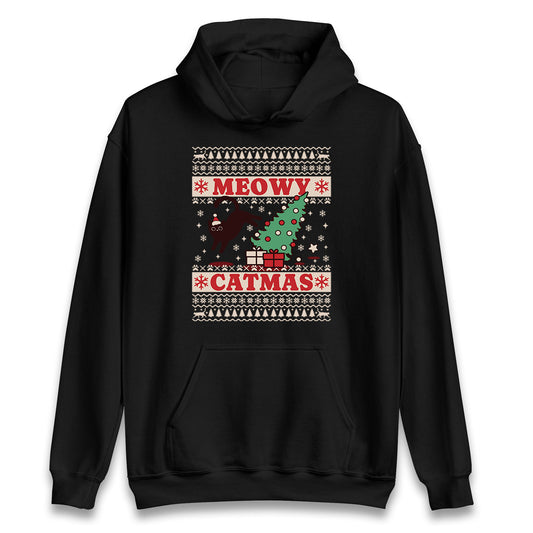 Christmas Cat Hoodie