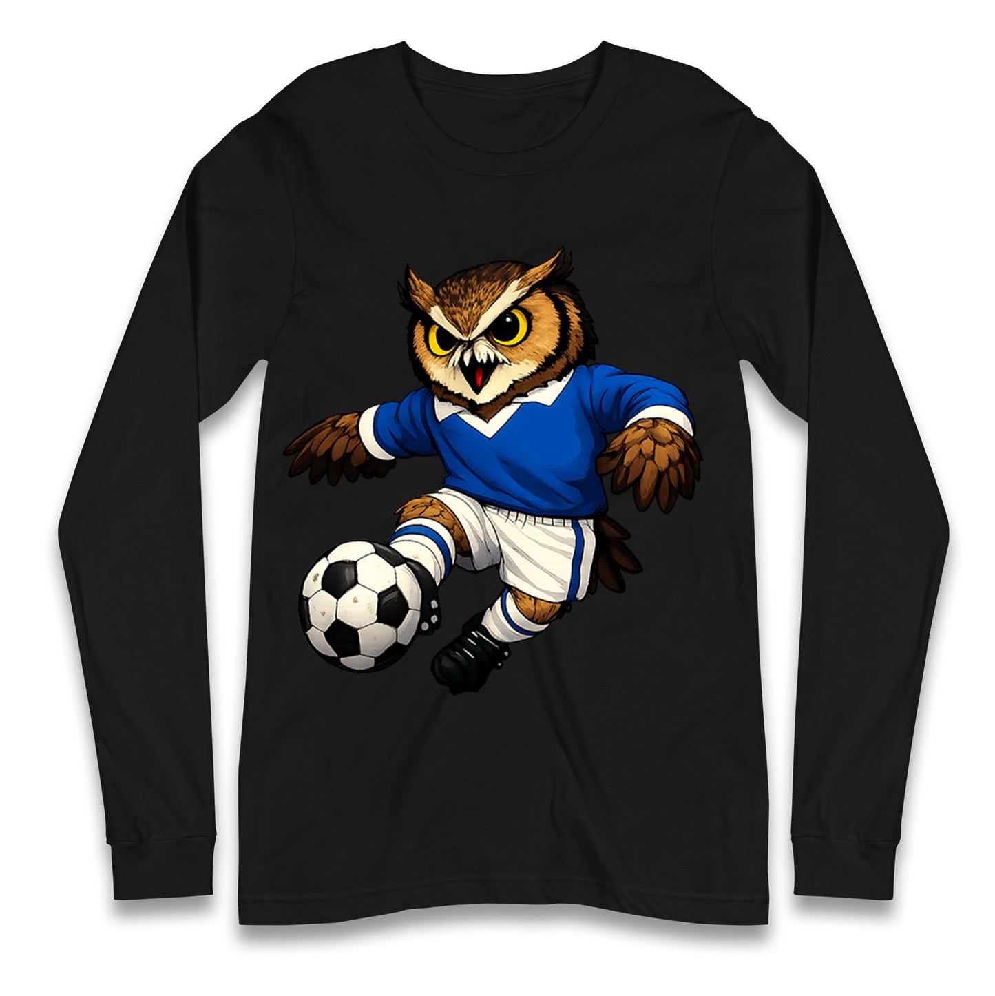 Retro Oldham Football Longsleeve T Shirt