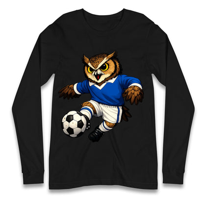 Retro Oldham Football Longsleeve T Shirt