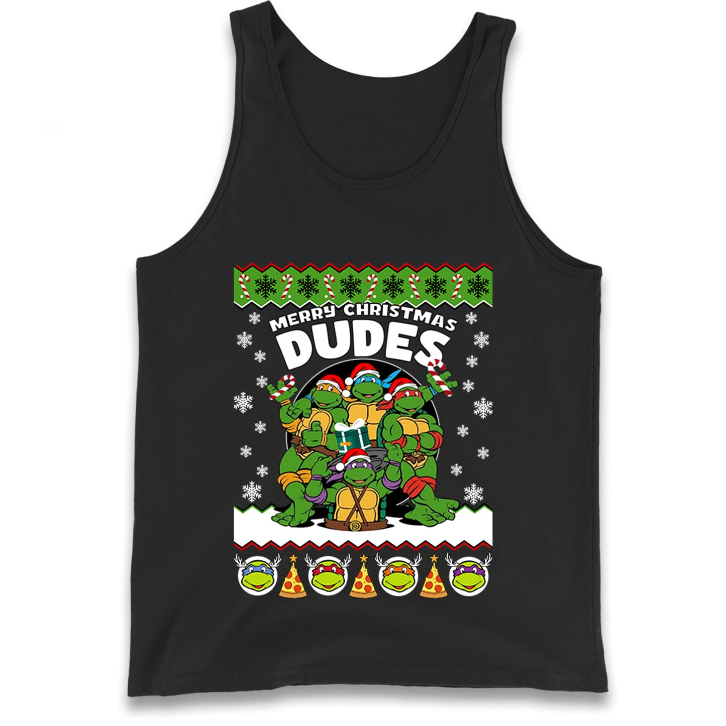 Ninja Turtles Christmas Tank Top