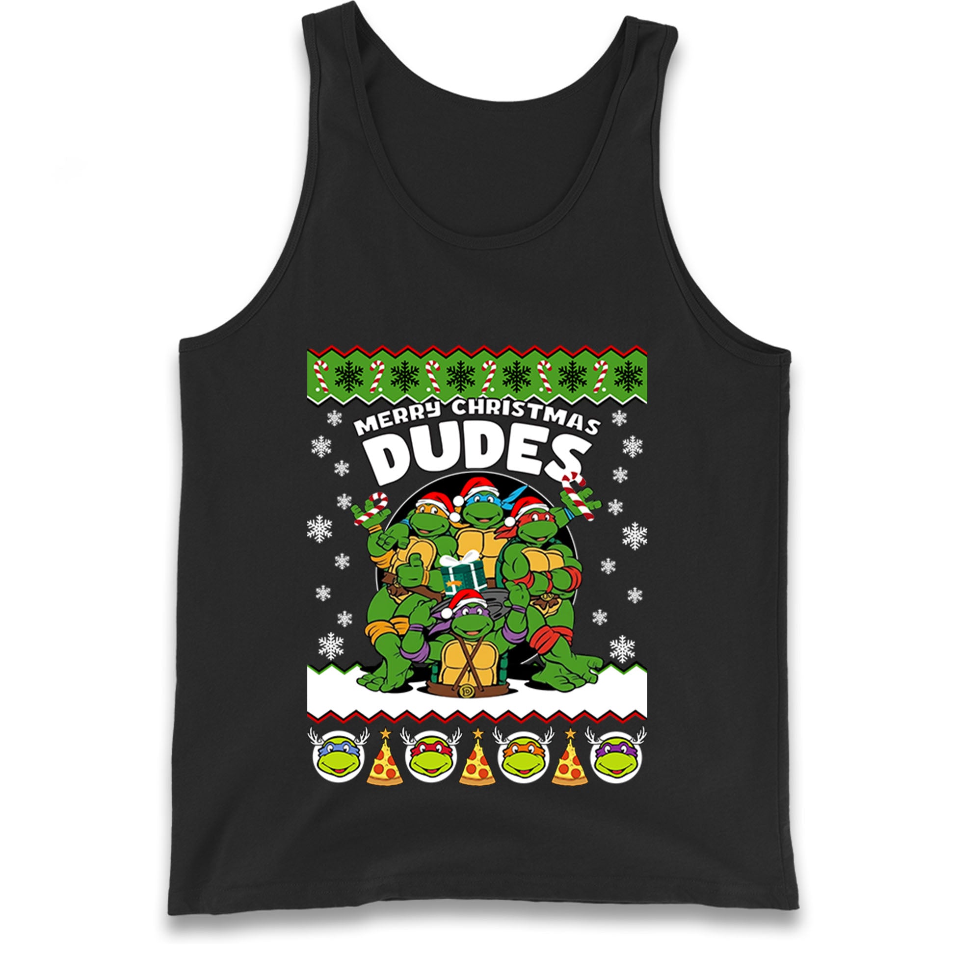 Ninja Turtles Christmas Tank Top