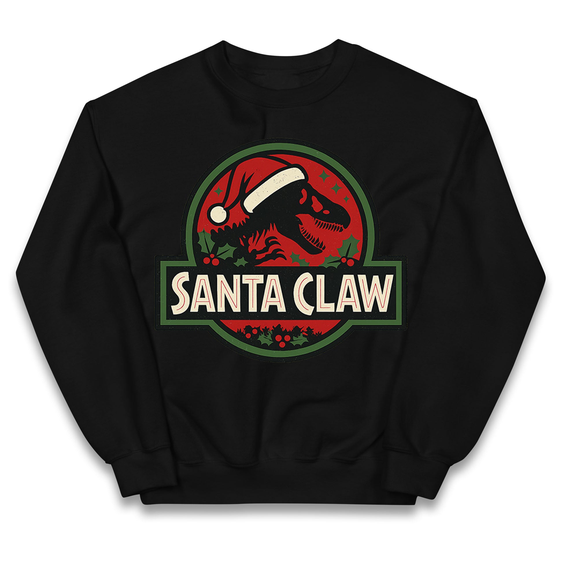 Jurassic Park Christmas Kids Jumper