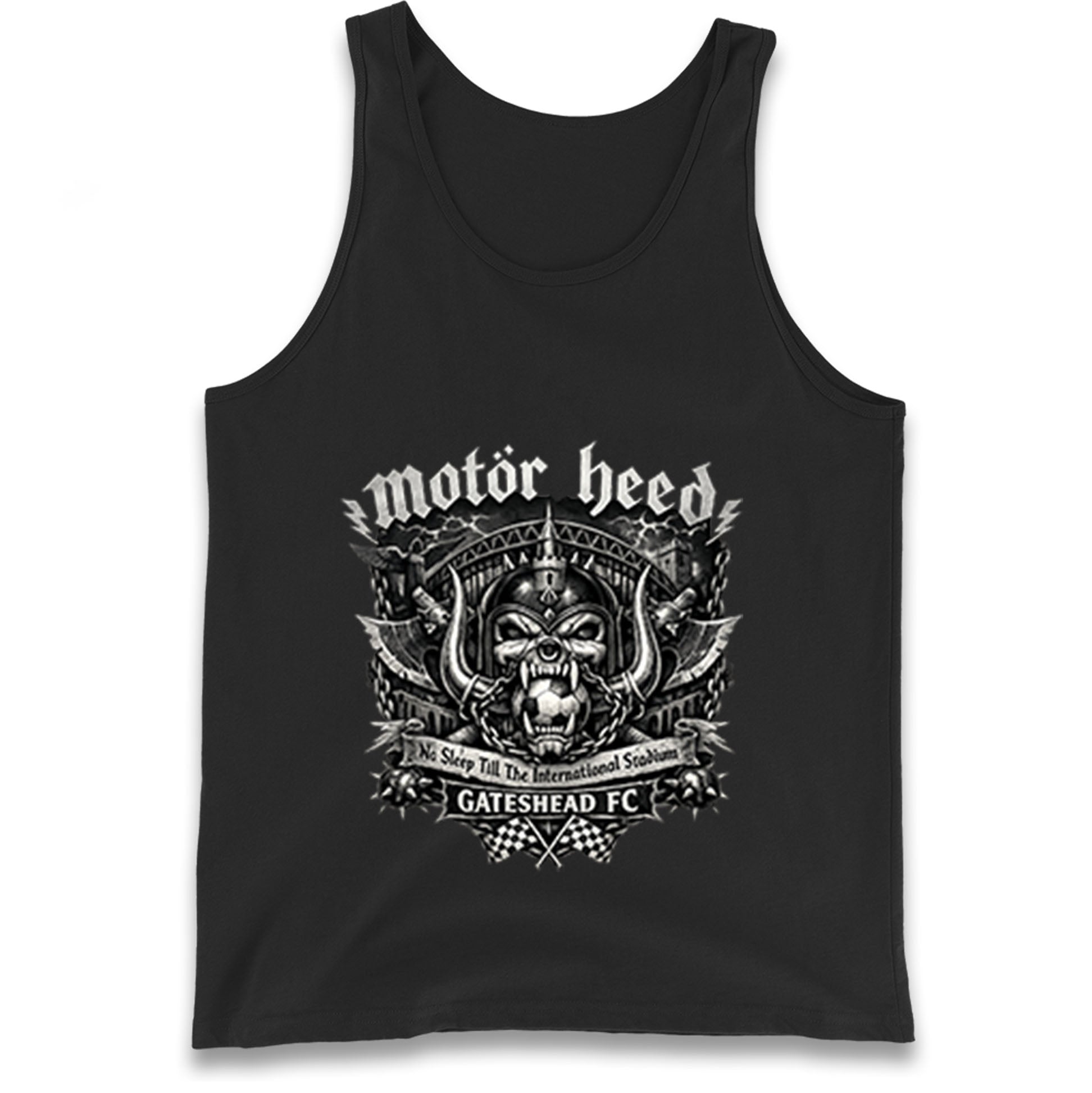 Gateshead Motor Heed Football Tank Top