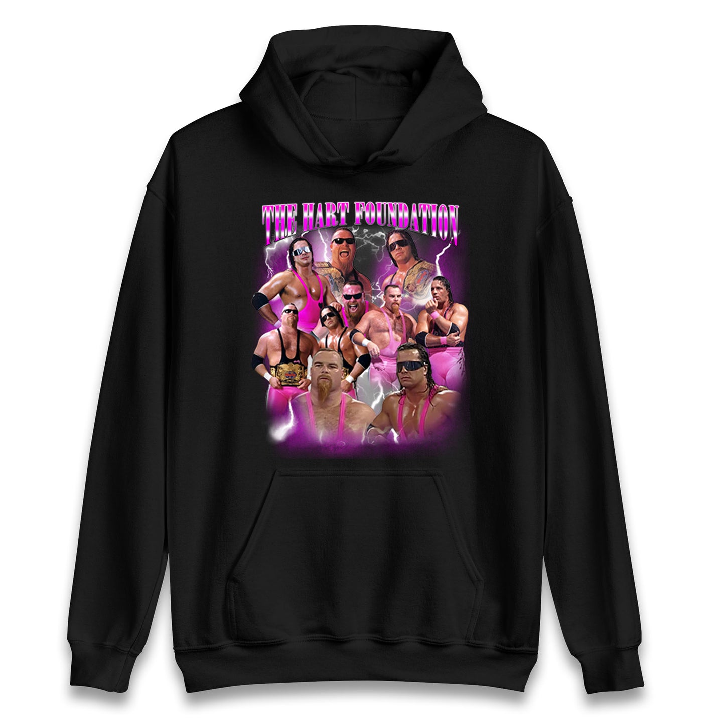 The Hart Foundation Bootleg Unisex Hoodie