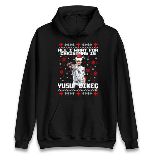 yusuf dikec christmas hoodie