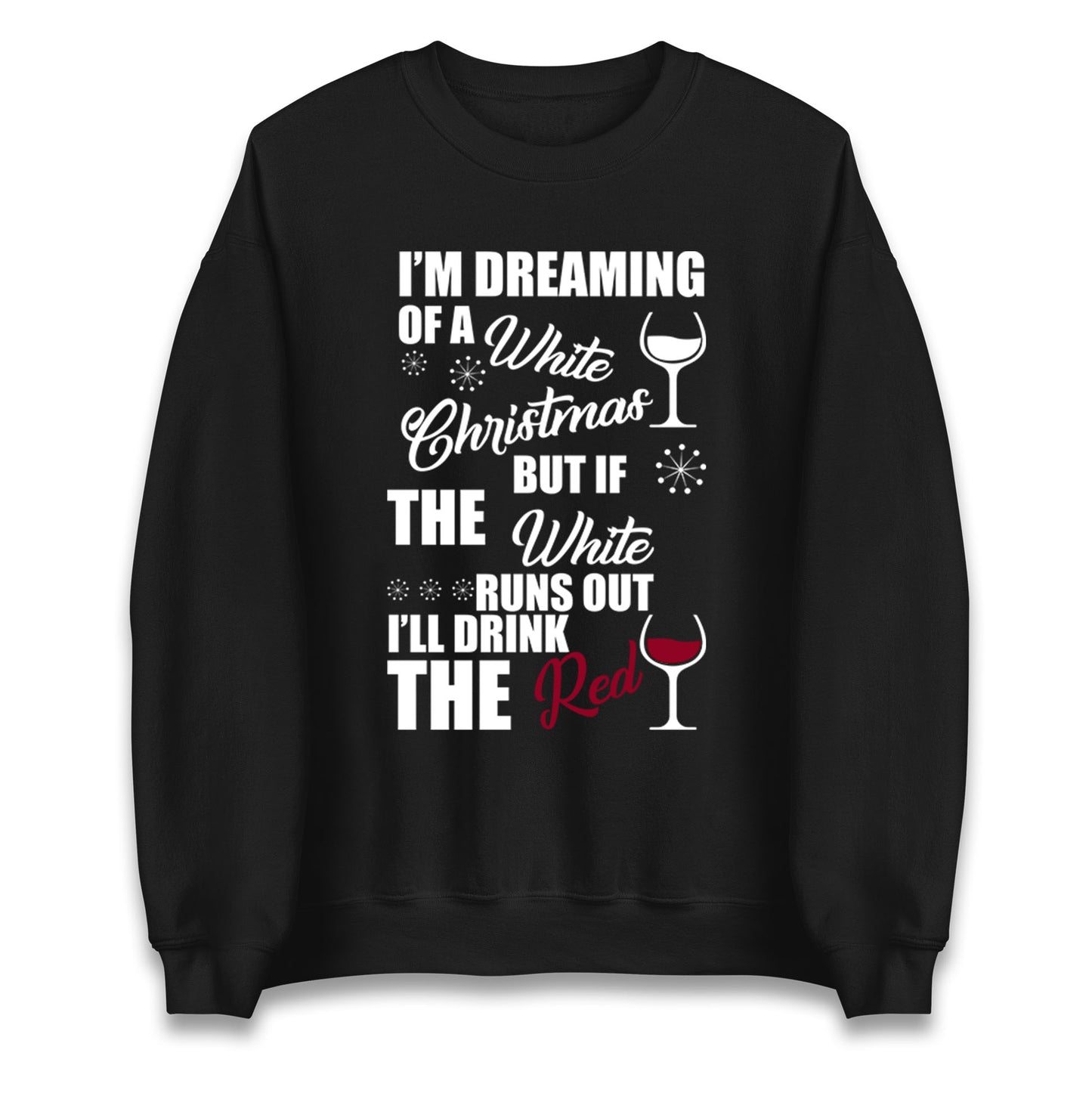 Wine Christmas Jumper