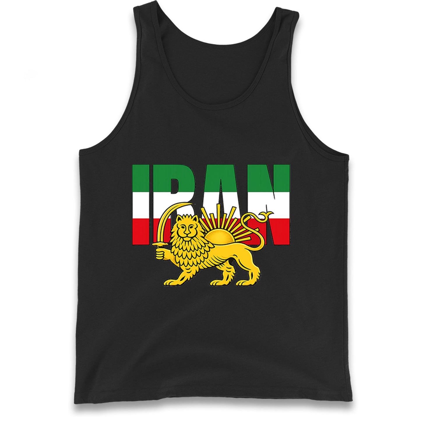 Iran Flag Tank Top
