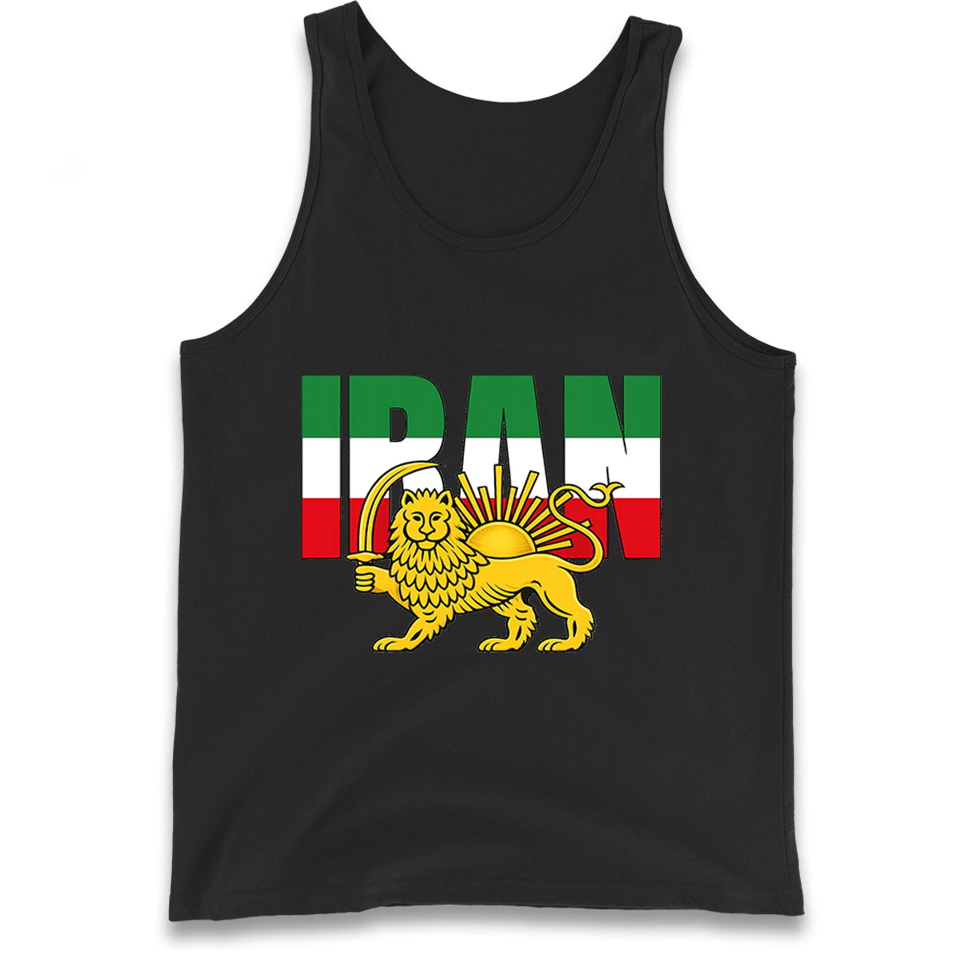 Iran Flag Tank Top