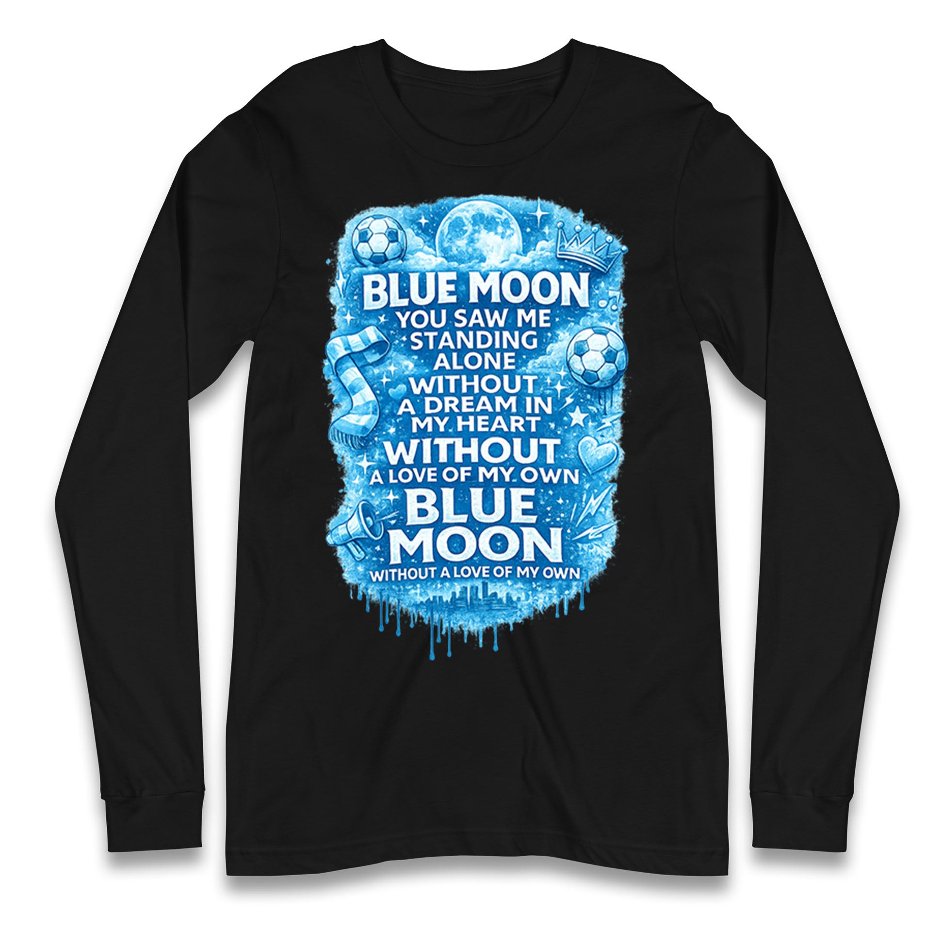 Manchester City Blue Moon Longsleeve T Shirt