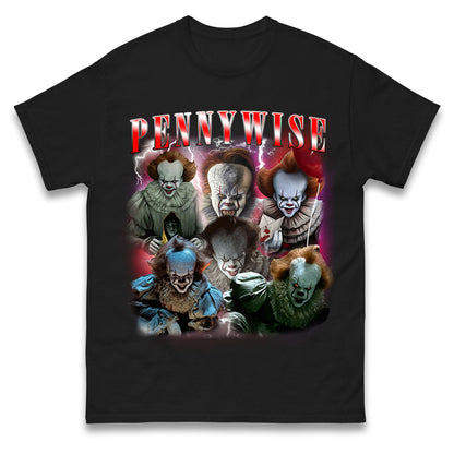 The Clown Pennywise Scary Halloween Bootleg T Shirt