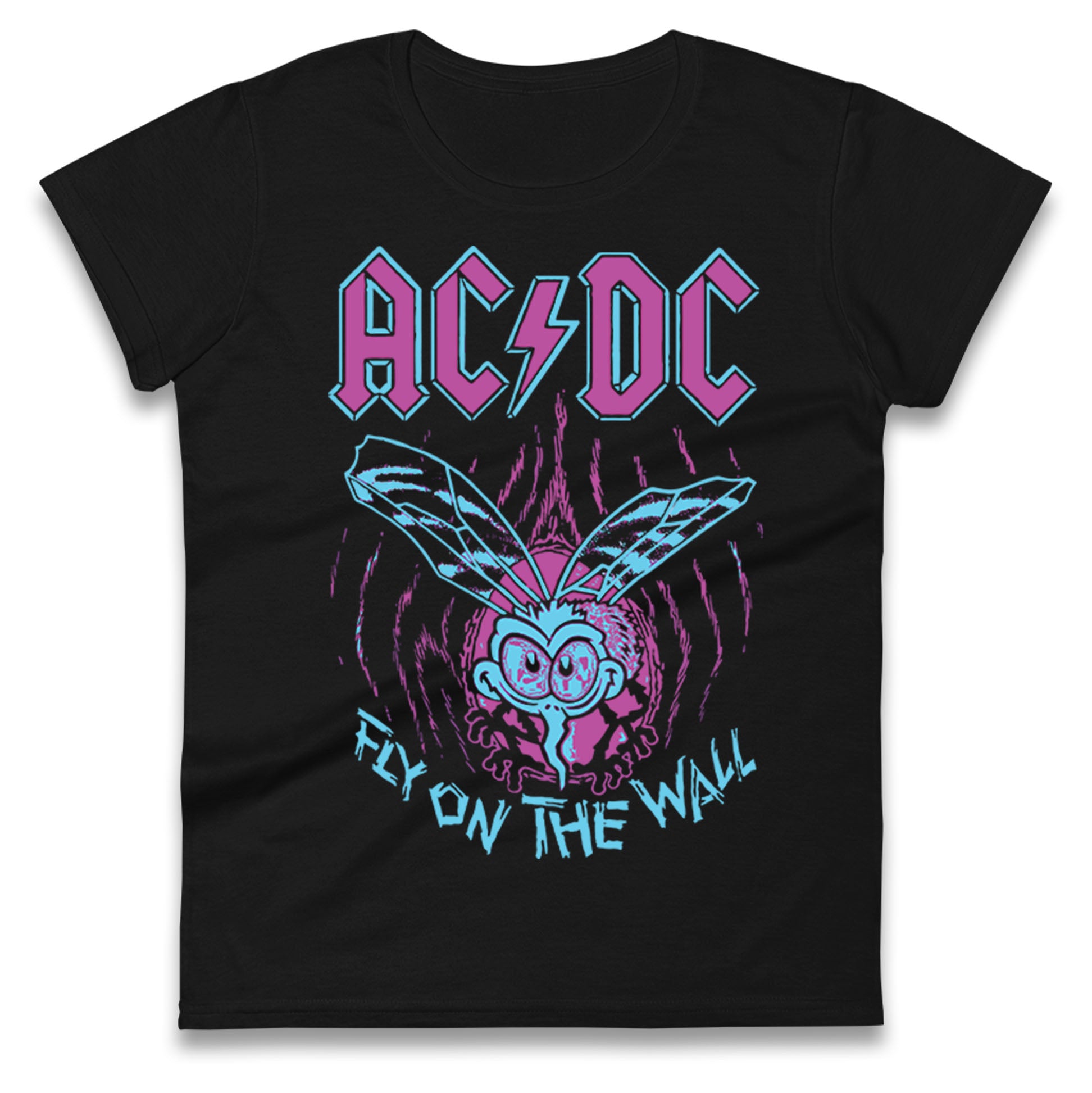 ACDC Blow Up Your Video Band Ladies T Shirt 