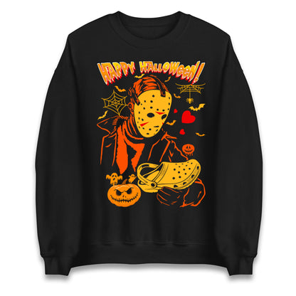 Jason Voorhees Happy Halloween Sweatshirt
