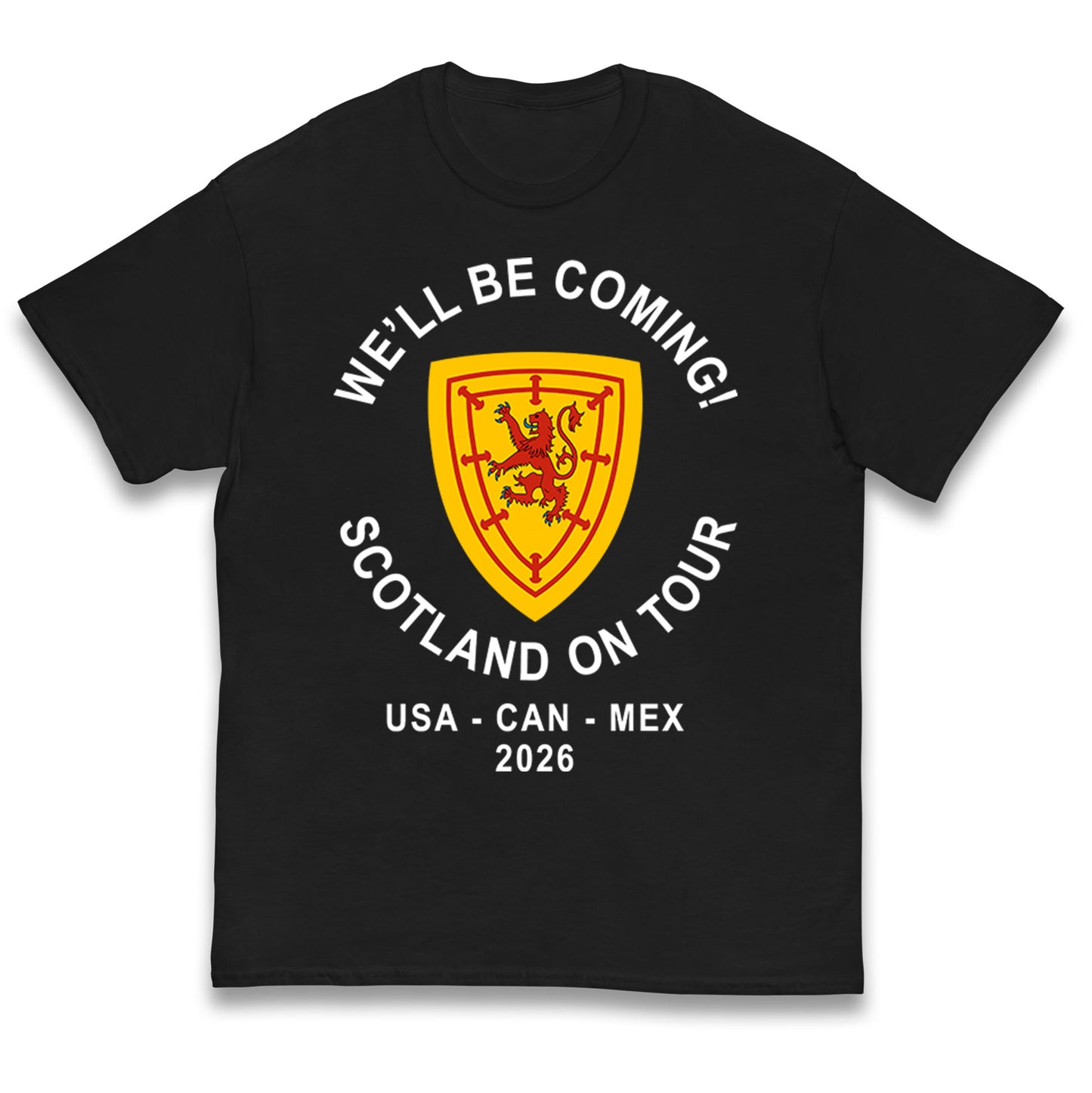 Scotland World Cup 2026 Kids T Shirt 