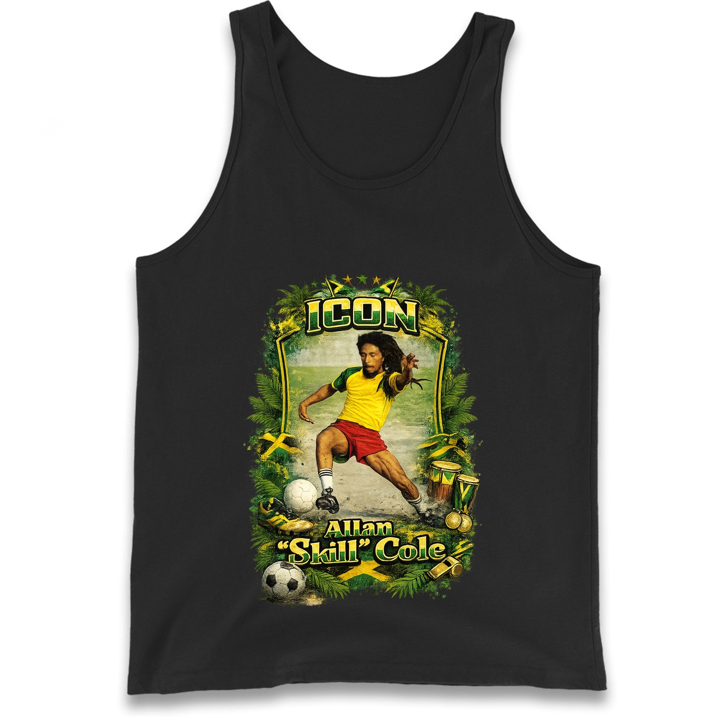Jamaica Football Tank Top