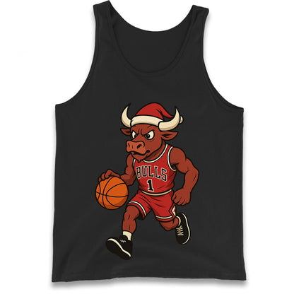 Chicago Bulls Christmas Tank Top