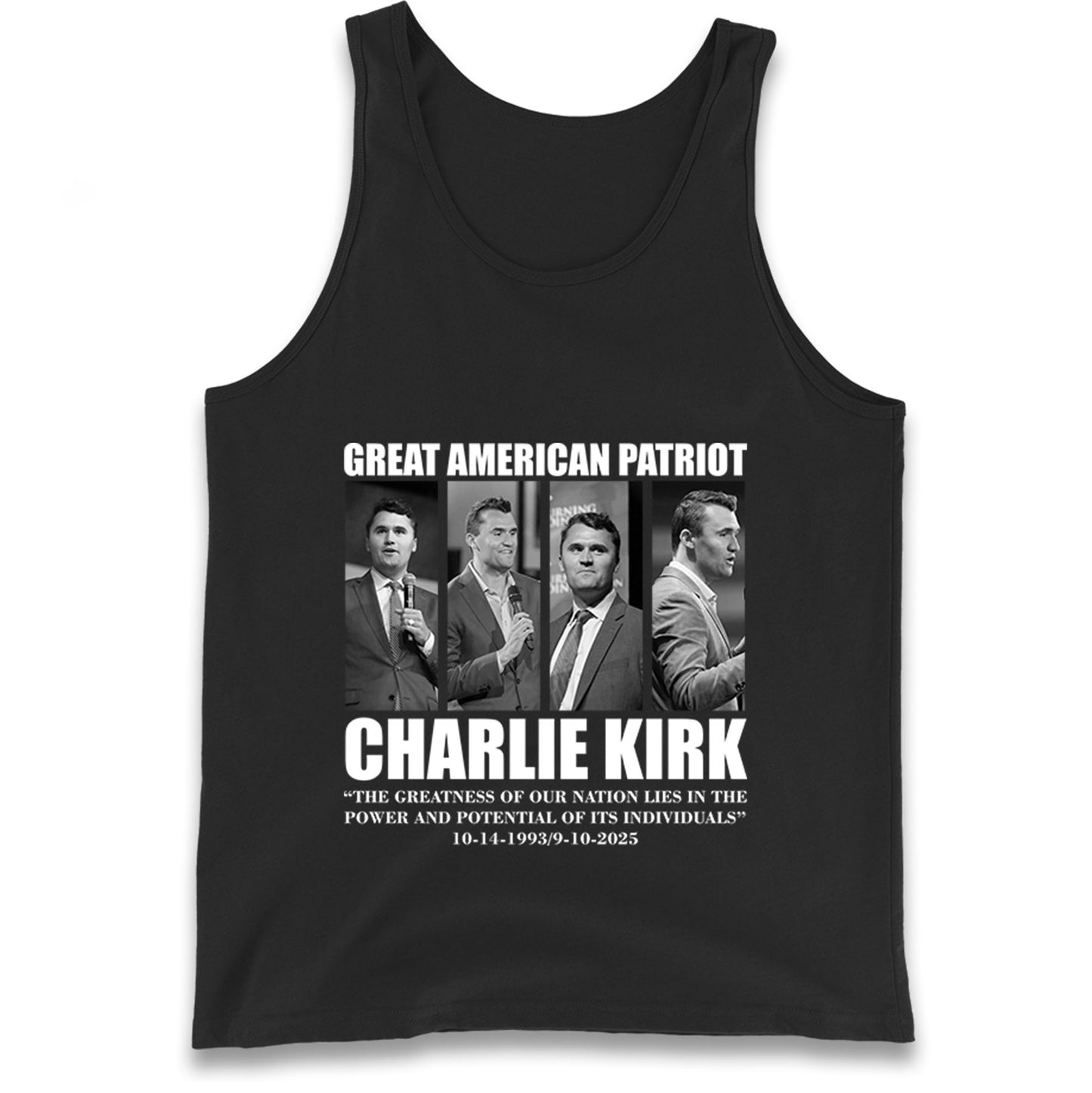 Charlie Kirk Tank Top