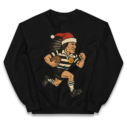 Newcastle Falcons Christmas Kids Jumper 