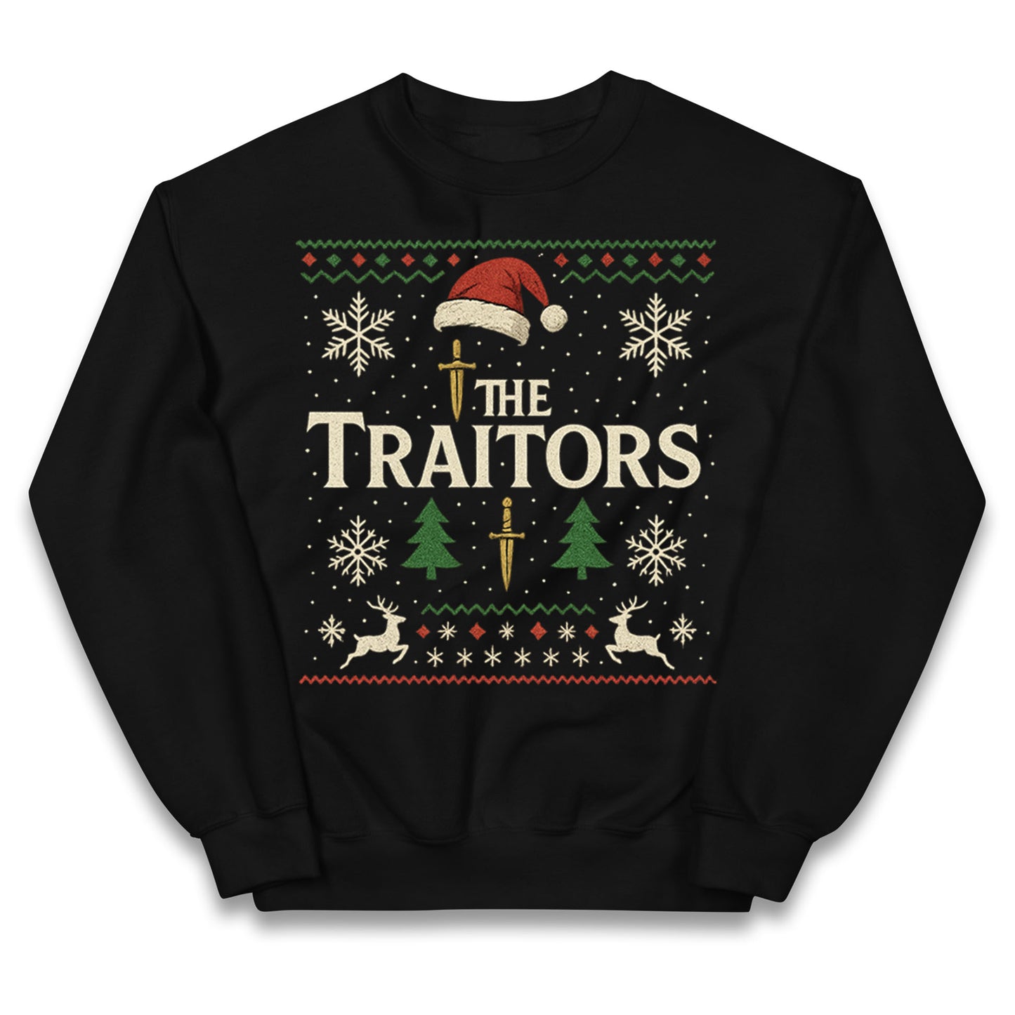 The Traitors Christmas Kids Jumper 