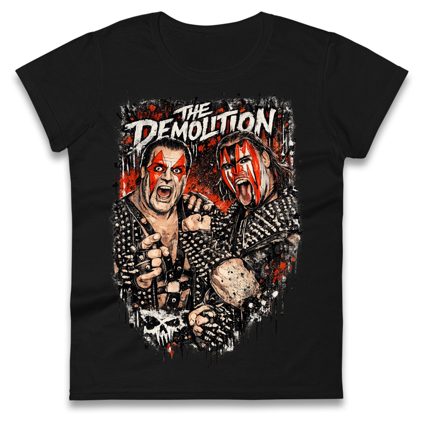The Demolition Pro Wrestling Ladies T Shirt
