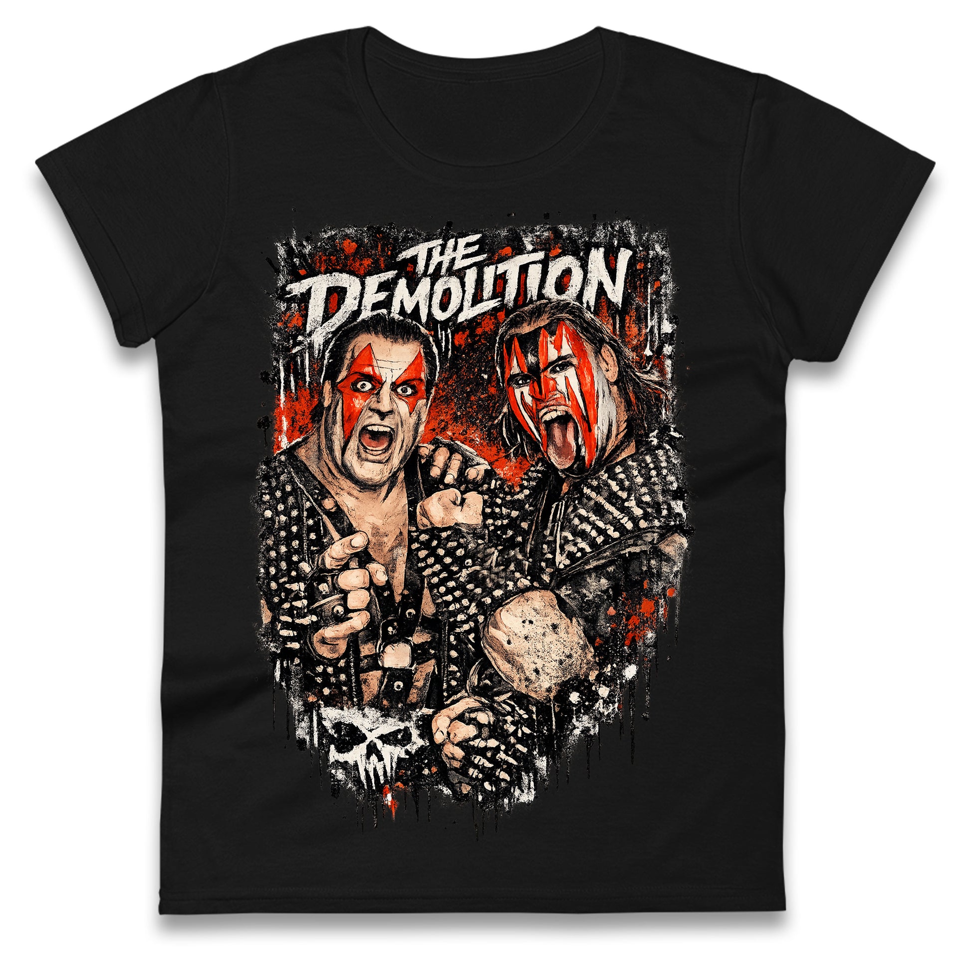 The Demolition Pro Wrestling Ladies T Shirt