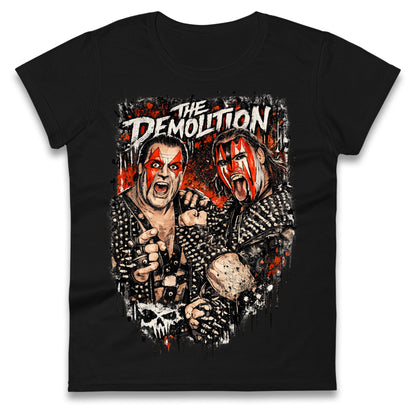 The Demolition Pro Wrestling Ladies T Shirt