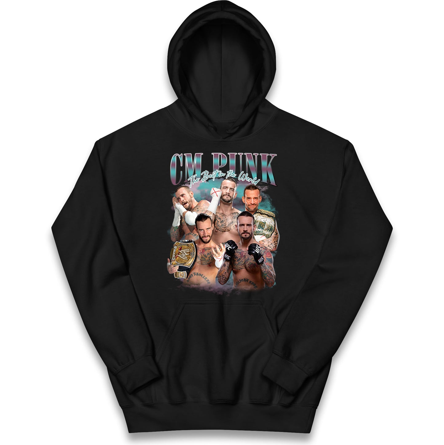 CM Punk Best in The World Kids Hoodie