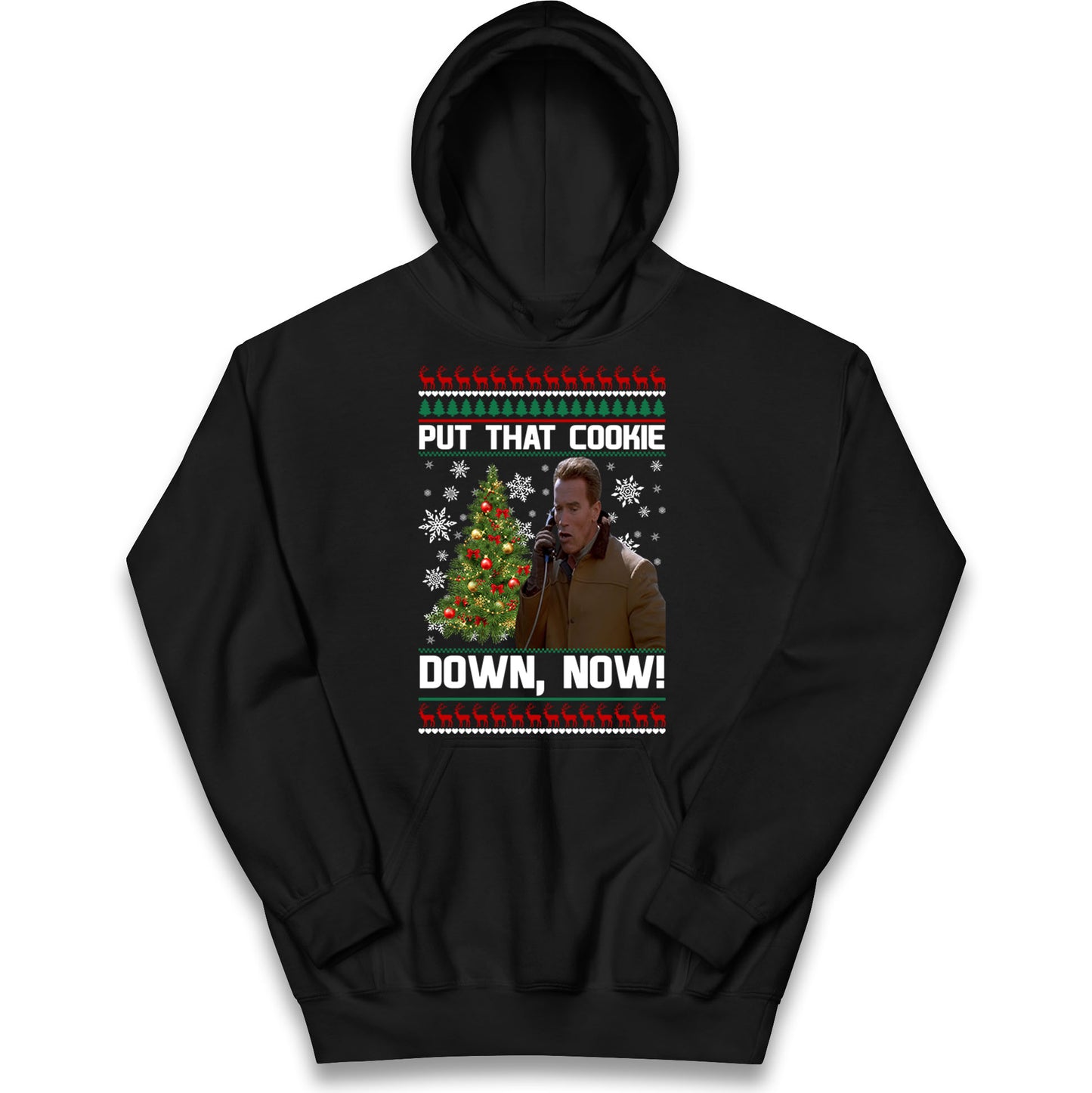 Arnie Christmas Kids Hoodie