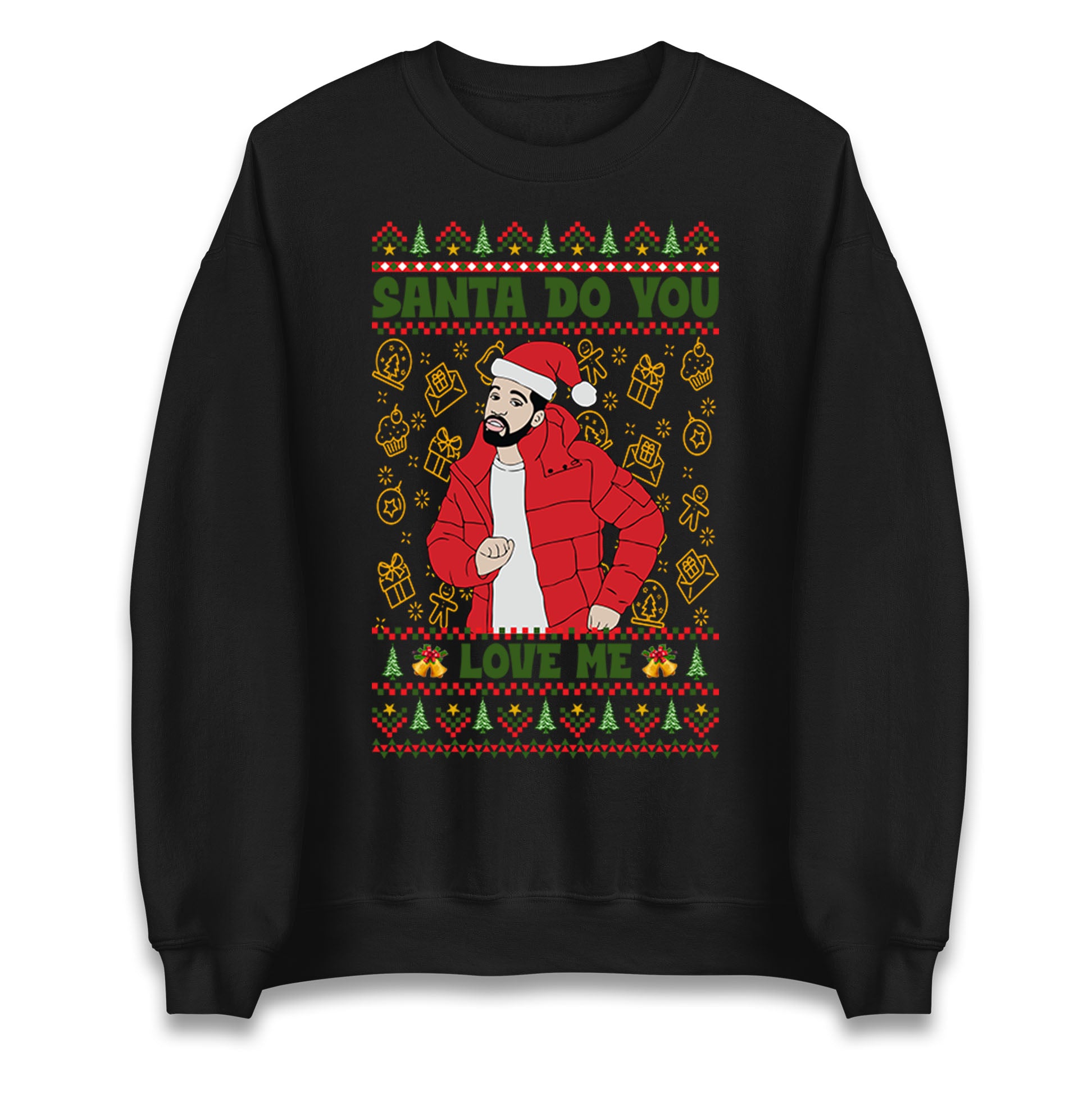 drake christmas sweatshirt