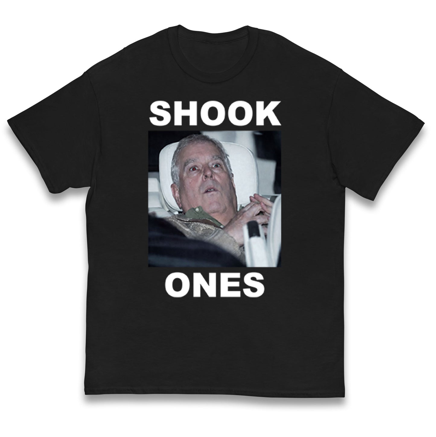 Prince Andrew Shook Ones Funny Royal Kids T Shirt