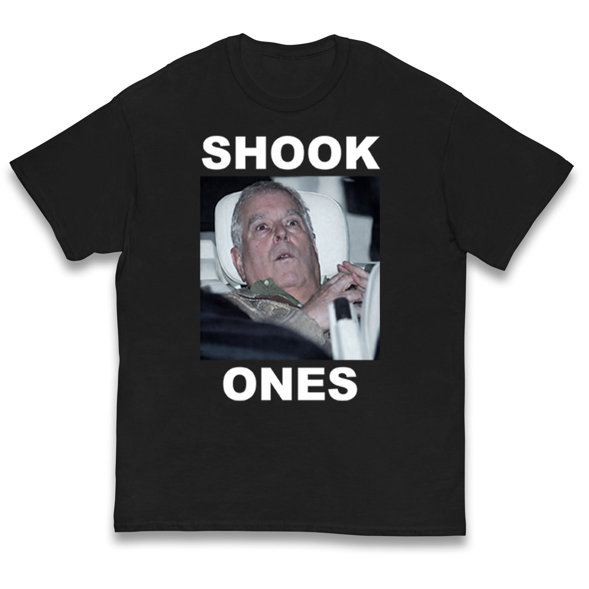 Prince Andrew Shook Ones Funny Royal Kids T Shirt