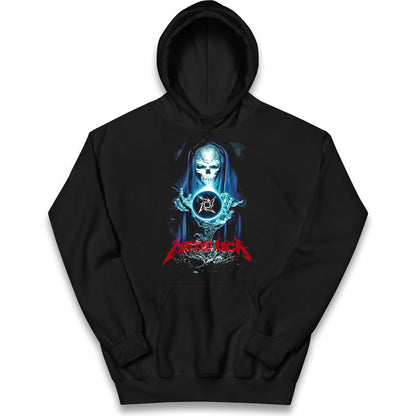 Metallica Skellington Sorcerer Kids Hoodie